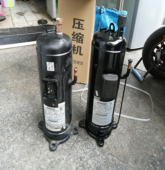 越秀中央空调压缩机的更换维修